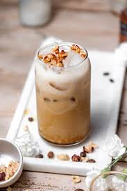 Iced Hazelnut Latte