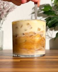 Honey cream Iced Latte